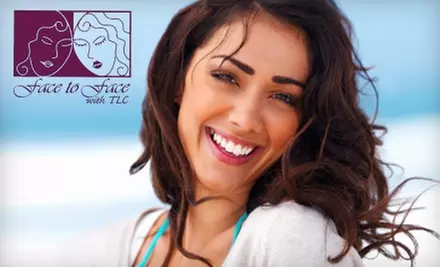 $85 for a Microdermabrasion Treatment with Caviar Mask or an LED Teeth-Whitening Treatment at Face to Face with TLC (Up to $150 Value) - Primary Image