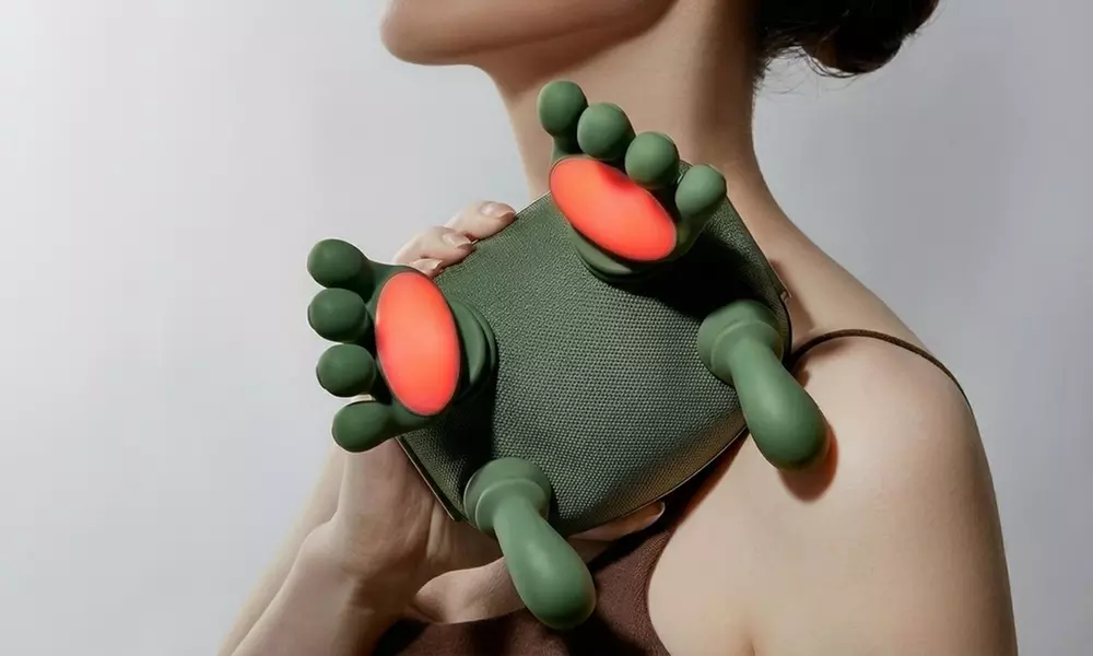 Herzberg Shiatsu-Massagerät für Nacken und Schultern