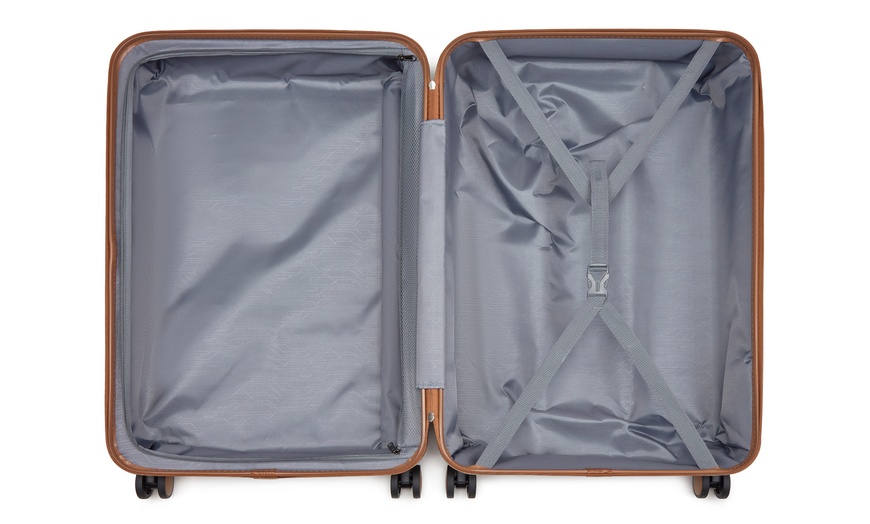 Image 7: Ideal For Family Travel: KONO 1 or 3-Piece PC Luggage 