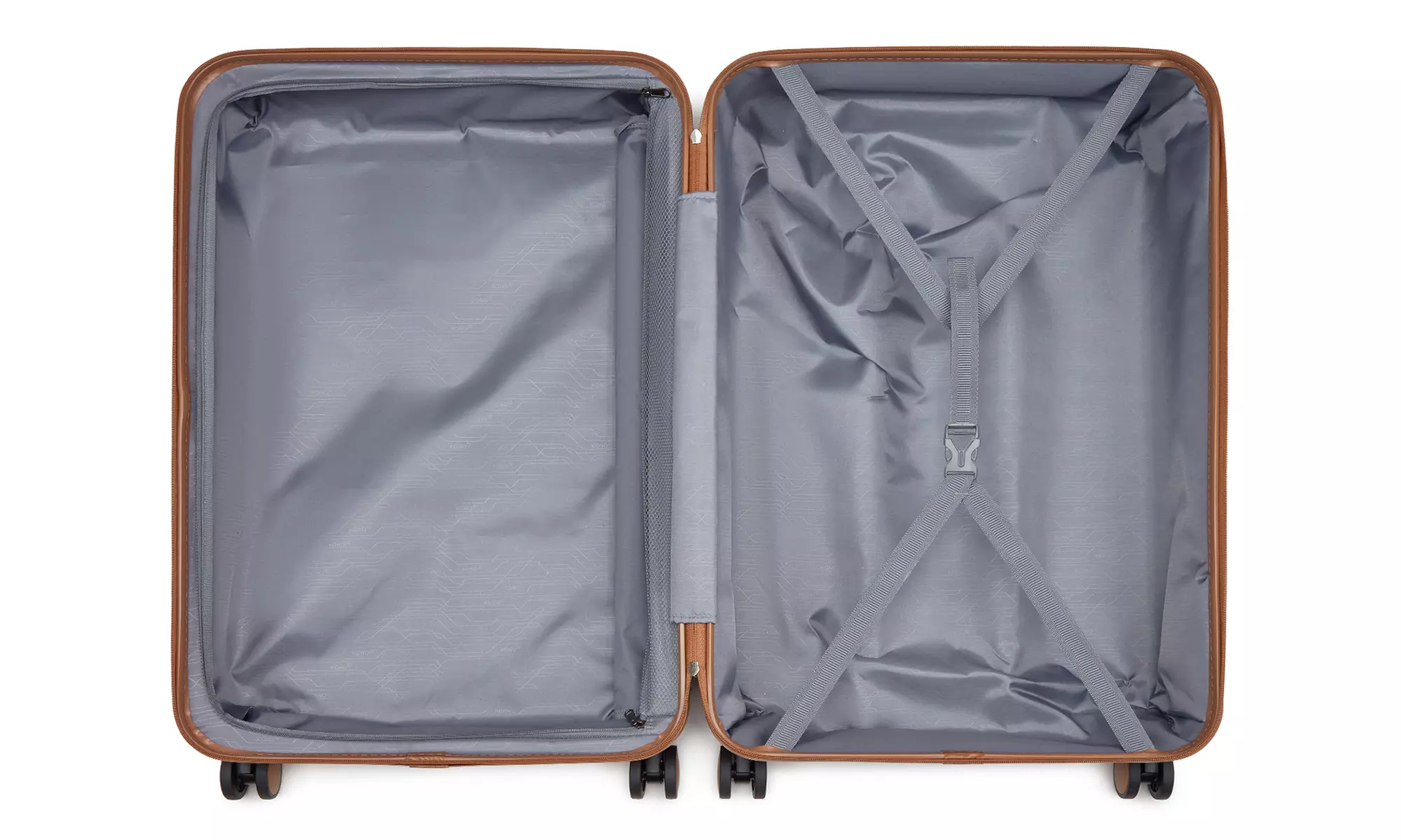 Ideal For Family Travel: KONO 1 or 3-Piece PC Luggage