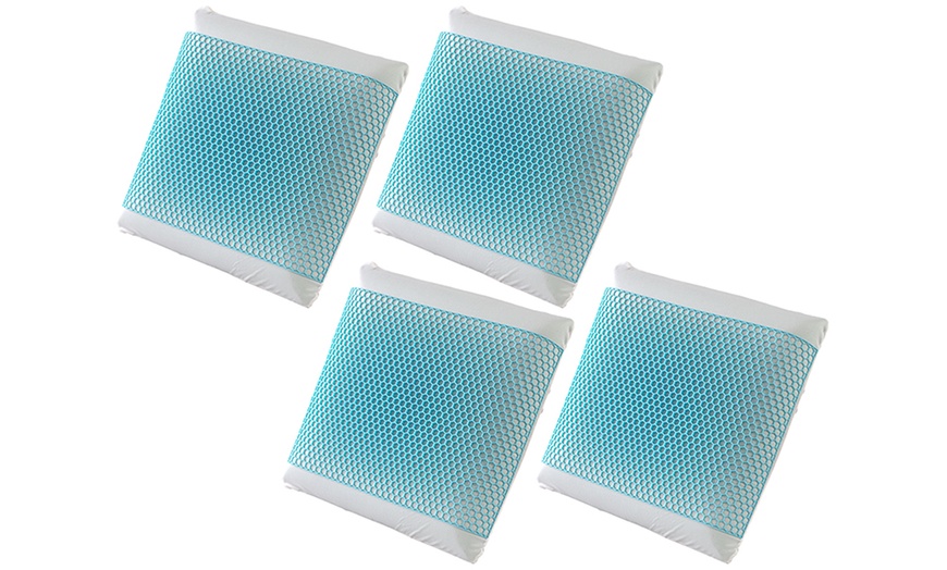 Image 10: Almohada de espuma viscoelástica y estructura alveolar, de Sampur