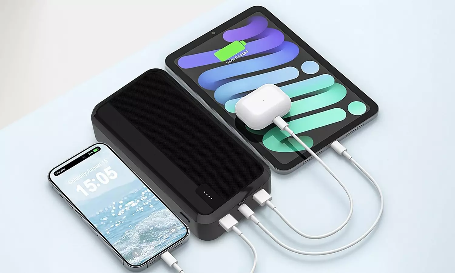 PowerMaster 10000mAh/20000mAh PD22.5W Fast Charging Power Bank Battery Pack