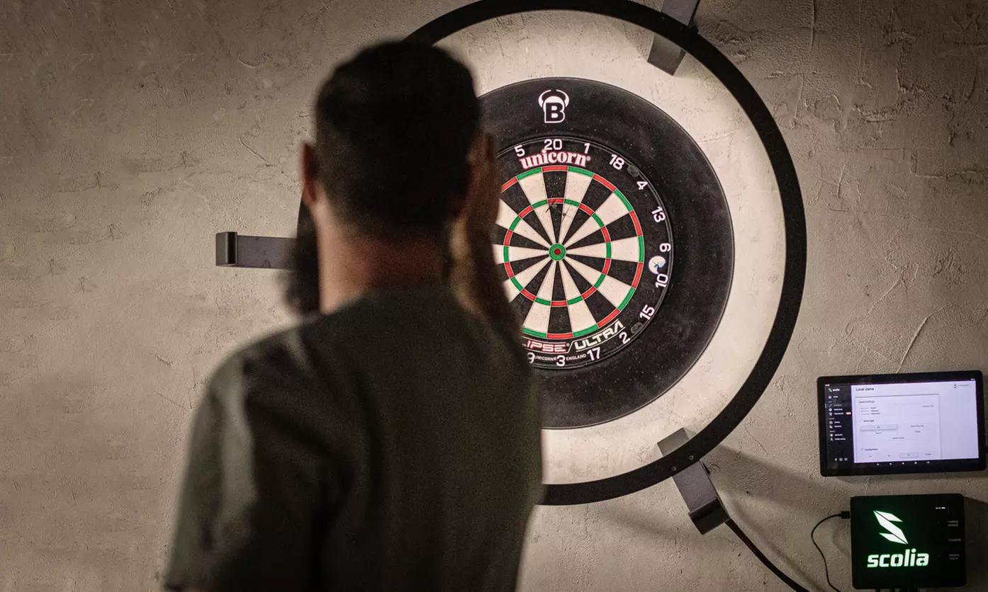 Treffe ins Bullseye: 2 oder 3 Std. Steel Dart oder Scolia Dart spielen inkl. 1 Leihpfeilset (bis zu 47% sparen) - Primary Image