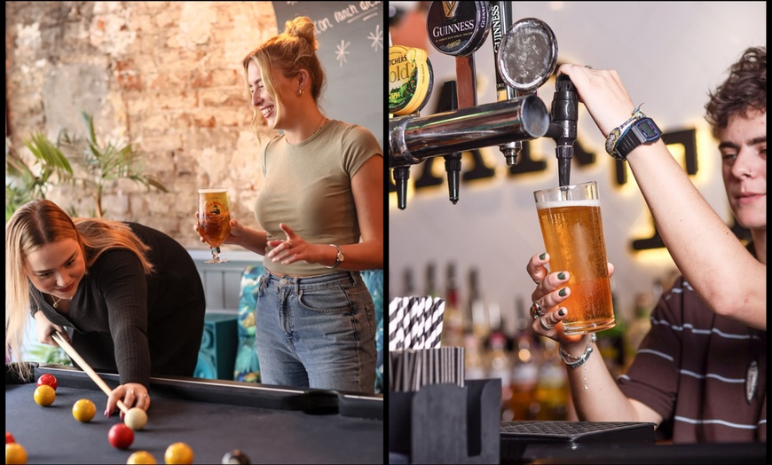 Image 3: Burger with Fries & Beer, Cocktail or Soft Drink I Available Every Day