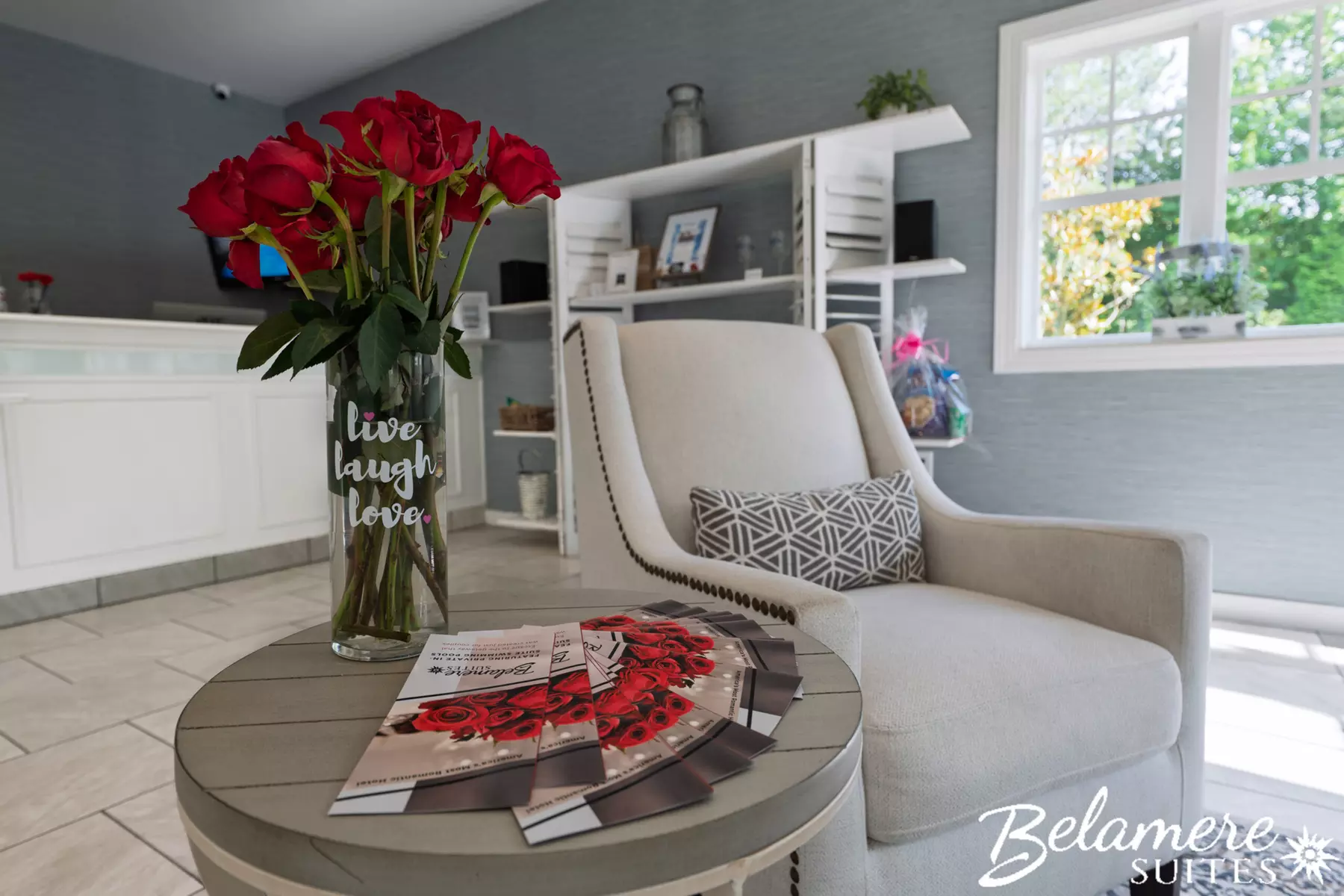 Private, In-Room Swimming Pools at Belamere Suites Hotel