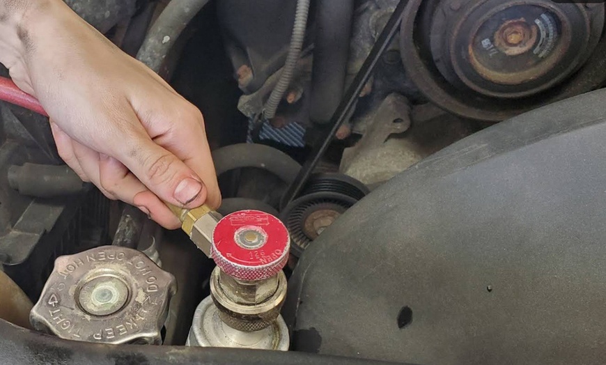 Image 8: Full Synthetic Oil Change with Maintenance Inspection