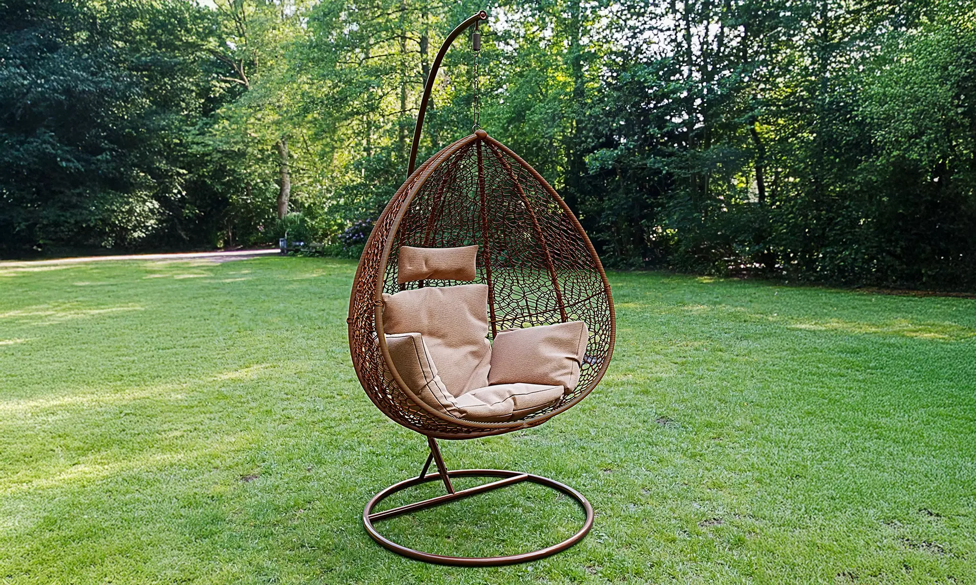 Poltrona a dondolo sospesa