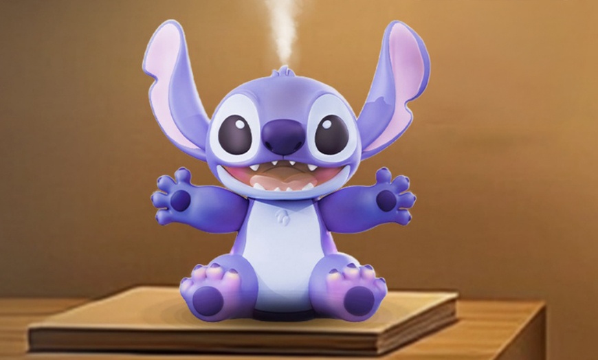 Image 1: Stitch Inspired Humidifier Night Light
