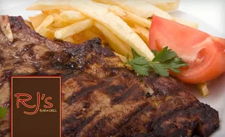 $20 for $40 Worth of Steakhouse Fare at RJ’s Bar and Grill  - Primary Image