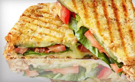 $8 for $16 Worth of Sandwiches, Salads, and Drinks at Panini's Restaurant - Primary Image