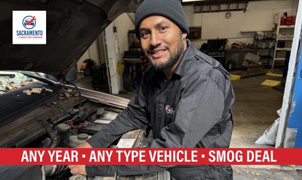 Smog Check for a Car or Truck 2000 or Newer or $73 Toward Any Other Vehicle - Sacramento Smog Test & Repair