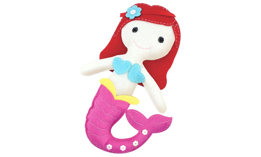 Image 2: Kandy Toys DIY Felt Mermaid Set