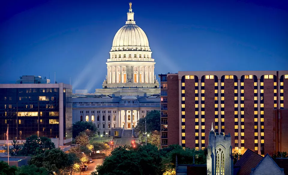 One- or Two-Night Stay for Two at The Madison Concourse Hotel and Governor's Club in Wisconsin - Primary Image