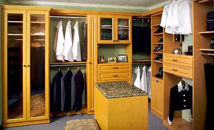 $199 for $500 Worth of Custom Closet-Update Services from SpaceMan Home & Office - Primary Image