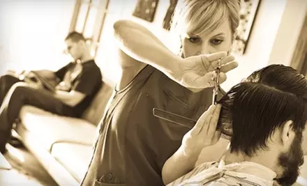 $15 for a Men’s Haircut ($30 Value) or $25 for a Men’s Haircut and Straight-Razor Shave ($50 Value) at Stag Barbershop - Primary Image