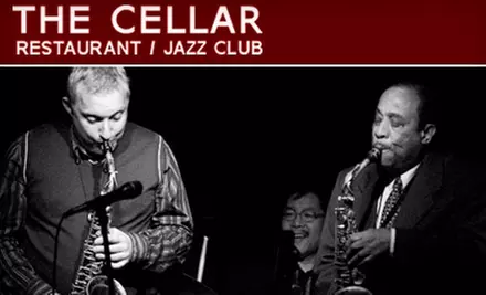 $19 for Admission for Two and Two Drinks at The Cellar Restaurant and Jazz Club (Up to $54 Value) - Primary Image