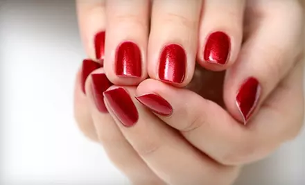 $29 for a No-Chip Manicure and Classic Pedicure at Savi Hair  Studio, Tan & Nails in Elmwood Park ($66 Value)  - Primary Image