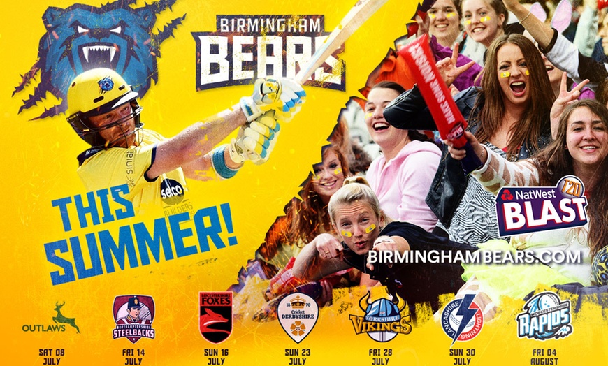 Image 1: Birmingham Bears T20 Cricket