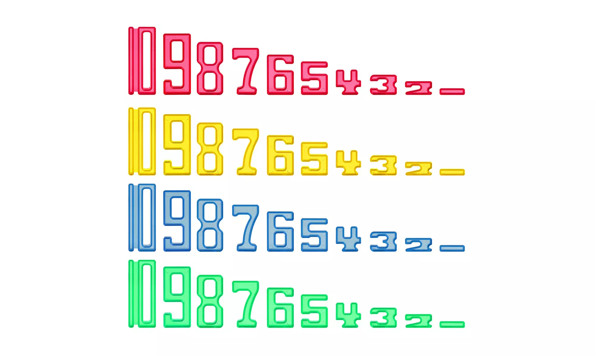 Zummy Math Number Manipulatives Education Unique Memory Blocks Math (140-Piece)