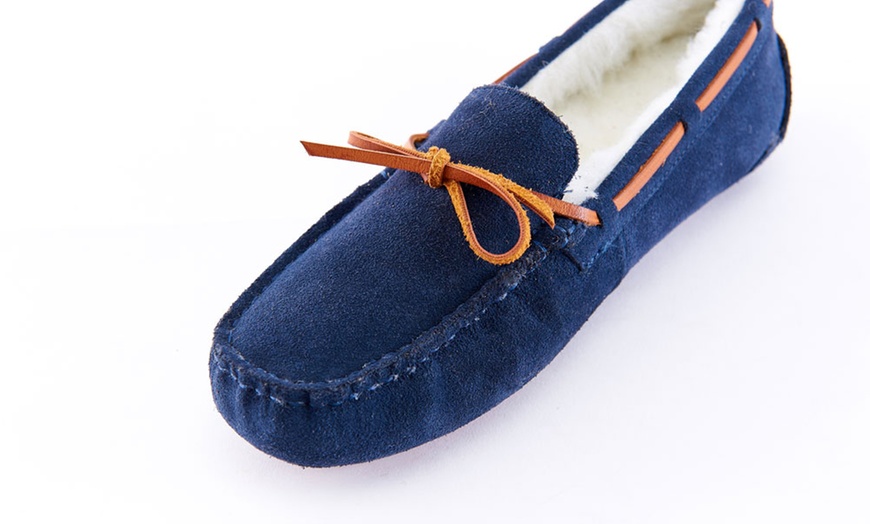 Image 13: Suède moccasins voor dames