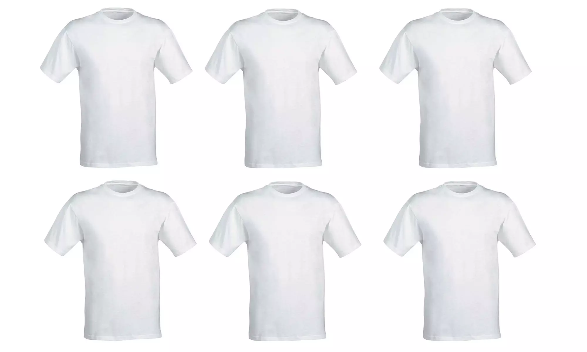 6er-Set Giefetti Underwear Herren-T-Shirts