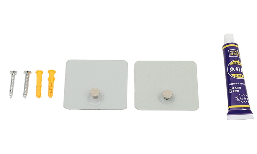 Image 5: 150cm Arched Full Length Floor Mirror with Metal Frame in 3 Colours