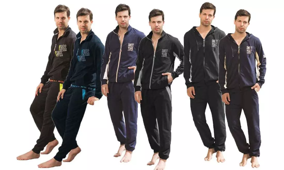 Tuta Homewear uomo Sweet Years in French Terry