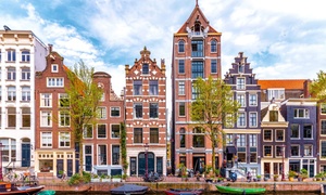 Amsterdam: 2-4 Nights with Eurotrain Tickets