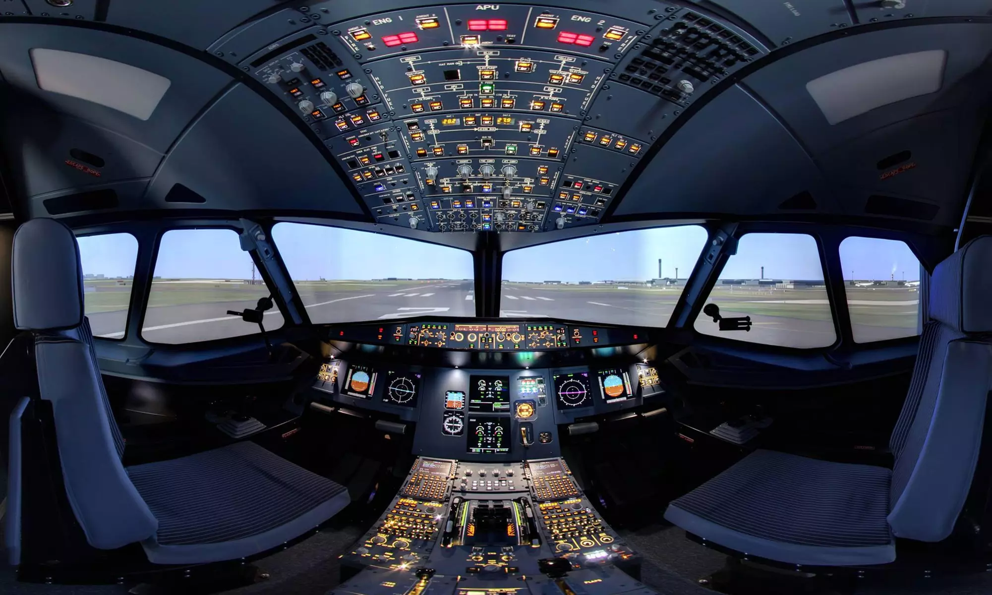 60 od. 90 min Airbus A320 selber fliegen bei SFM (Bis zu 30%) - Primary Image