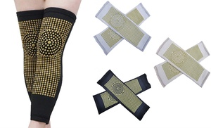 Self-Heating Knee and Calf Warming Supports