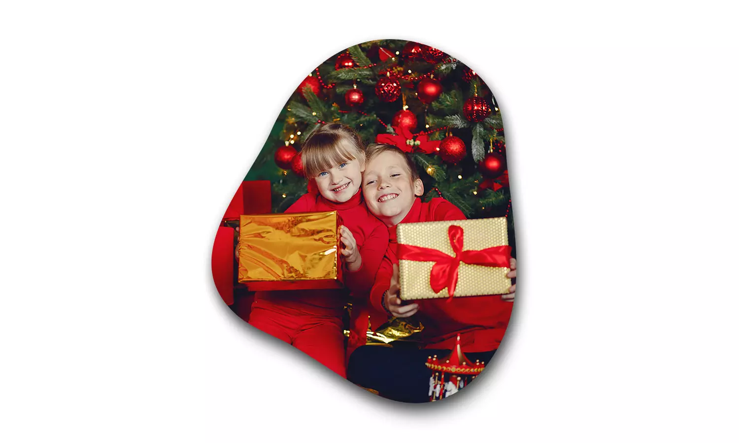 Foto op organische vorm