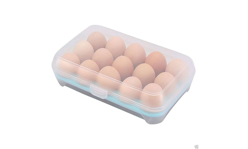 Image 4: 15-Slot Egg Storage Box