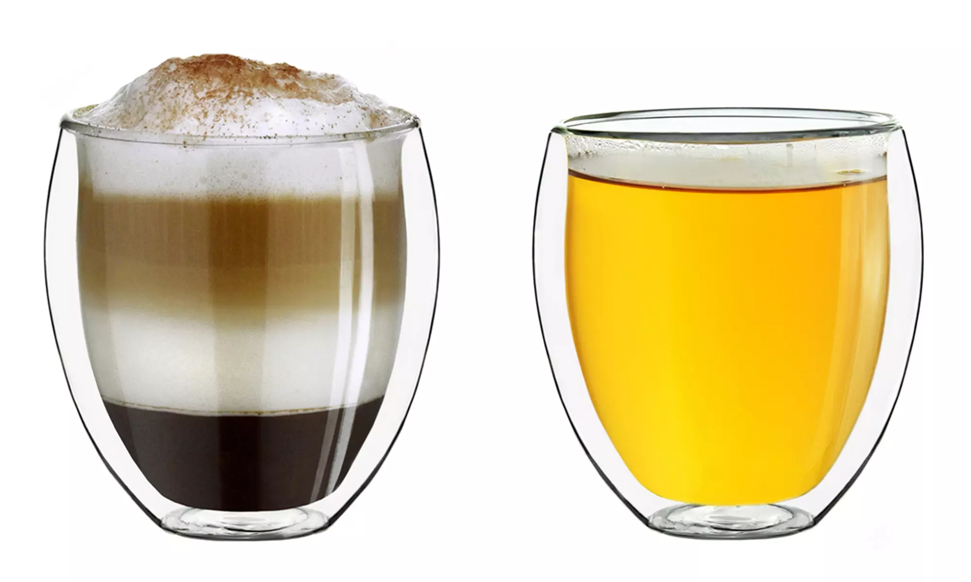 2er-, 4er- oder 6er- Set Creano doppelwandige Thermo-Gläser 250 oder 400 ml im Geschenkkarton, inkl. Versand - Primary Image