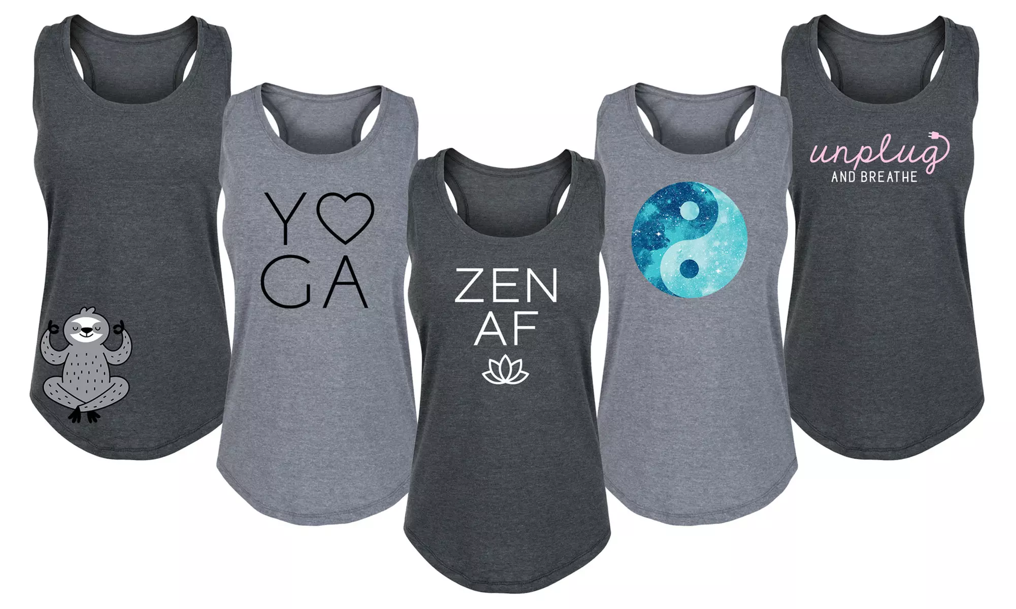 Instant Message Women's Yoga-Zen AF Tank. Plus Sizes Available. - Primary Image