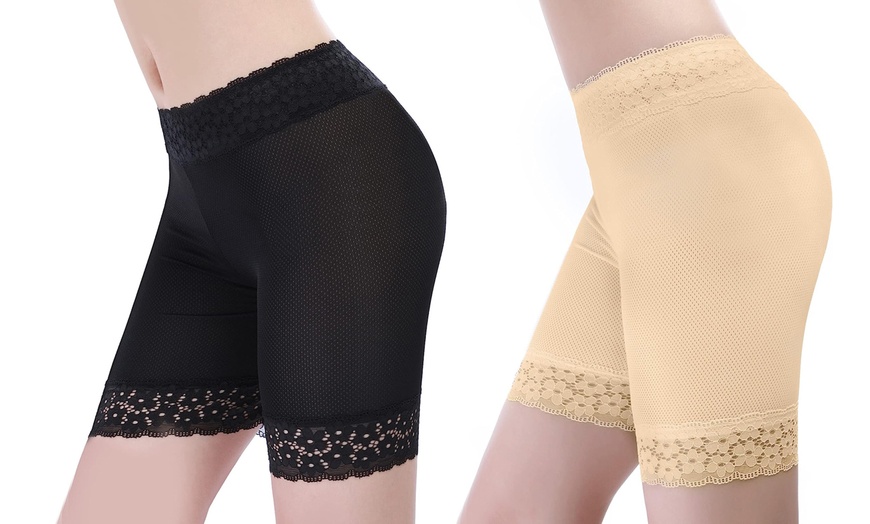 Image 9: 1 ou 2 shorts en dentelle anti-frottement