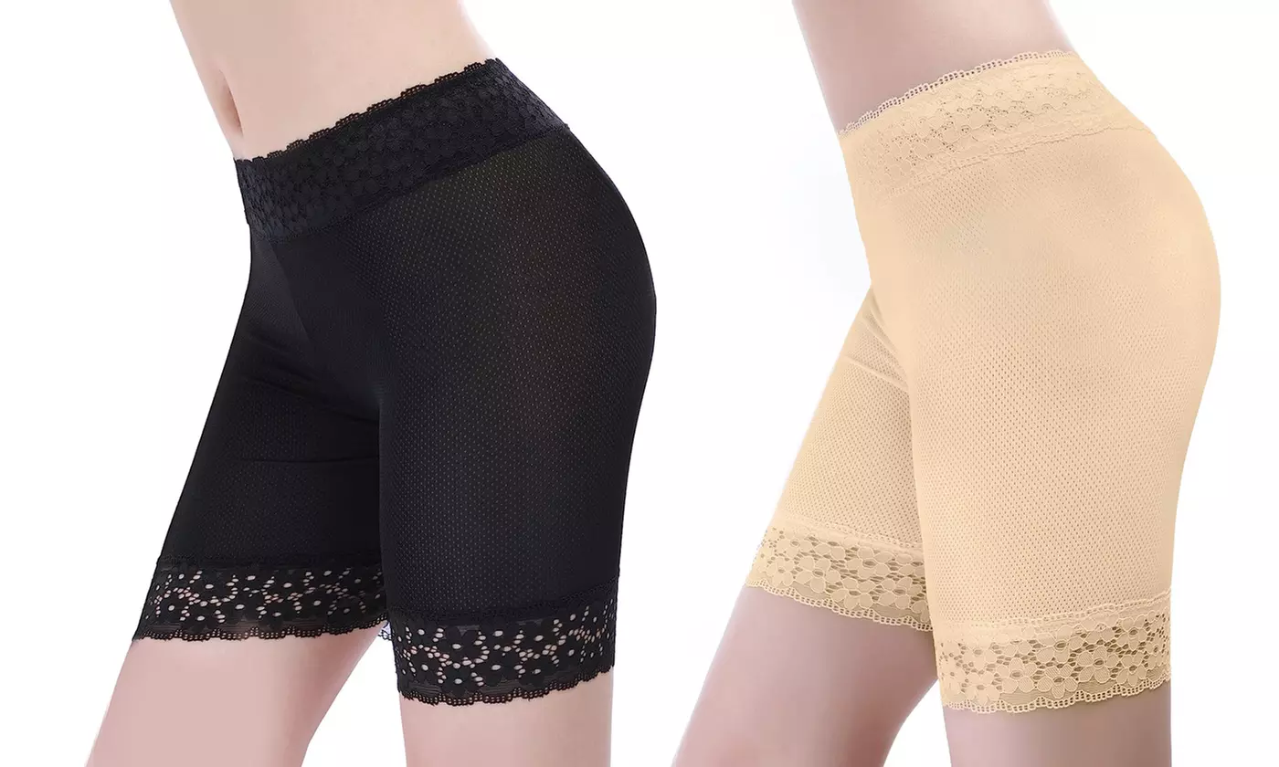 1 ou 2 shorts en dentelle anti-frottement