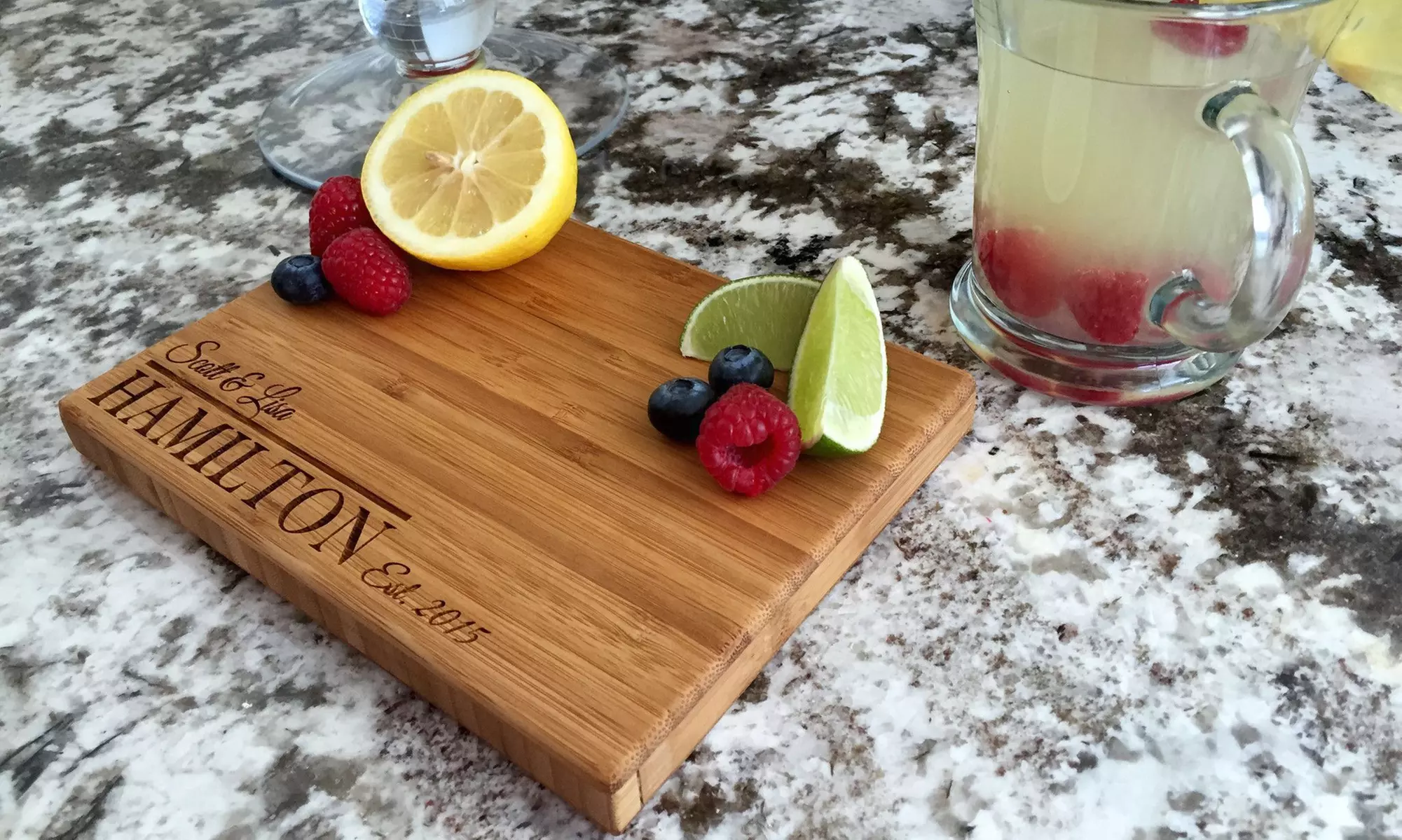 Two or Three 6"x8" Personalized Bamboo Cutting Boards from Qualtry (Up to 75% Off)  - Second Medium