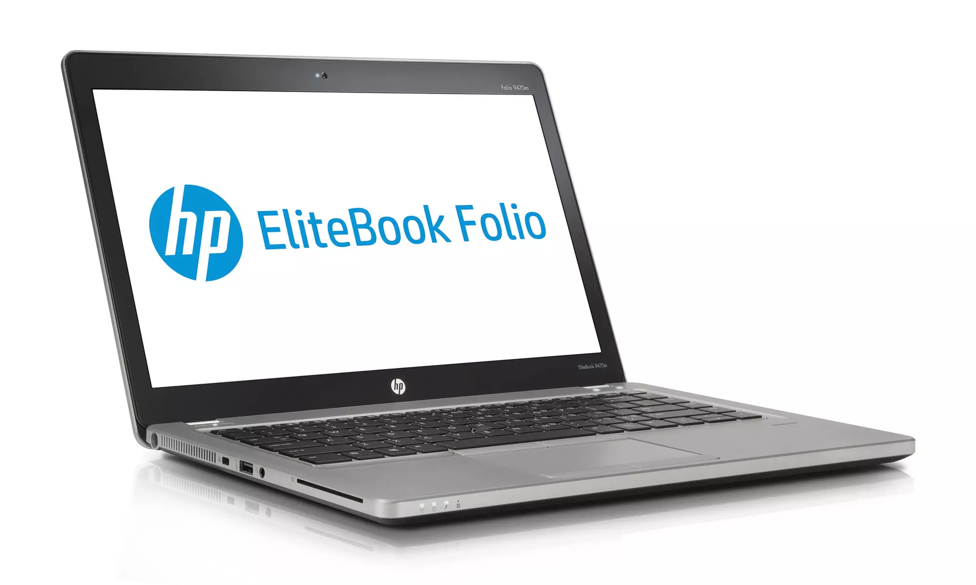 HP EliteBook Folio 14" Ultrabook with Intel Core i5 Processor, 8GB RAM, and 128GB or 180GB SSD (Refurbished, Grade-A)  - Primary Image