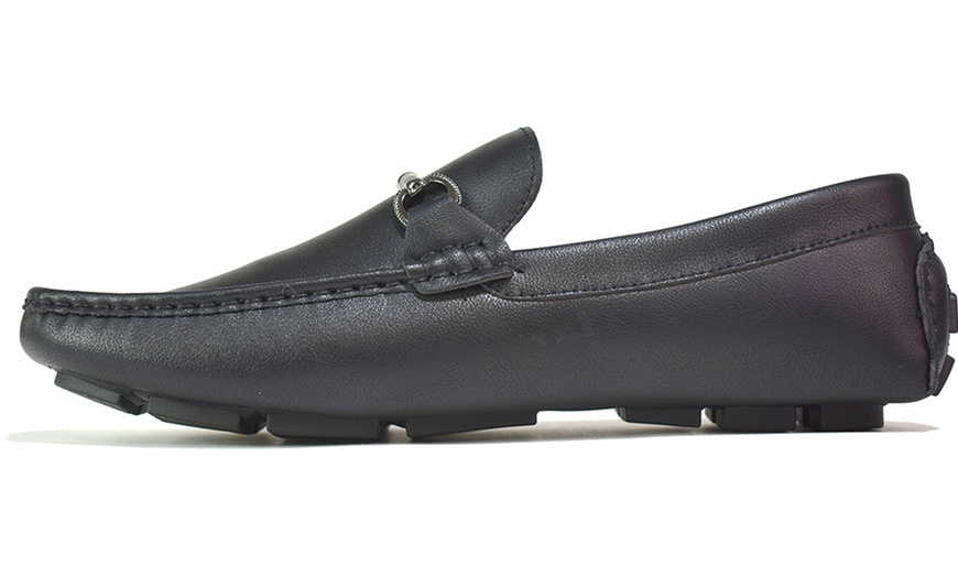 Image 13: Leather Slip-On Shoes