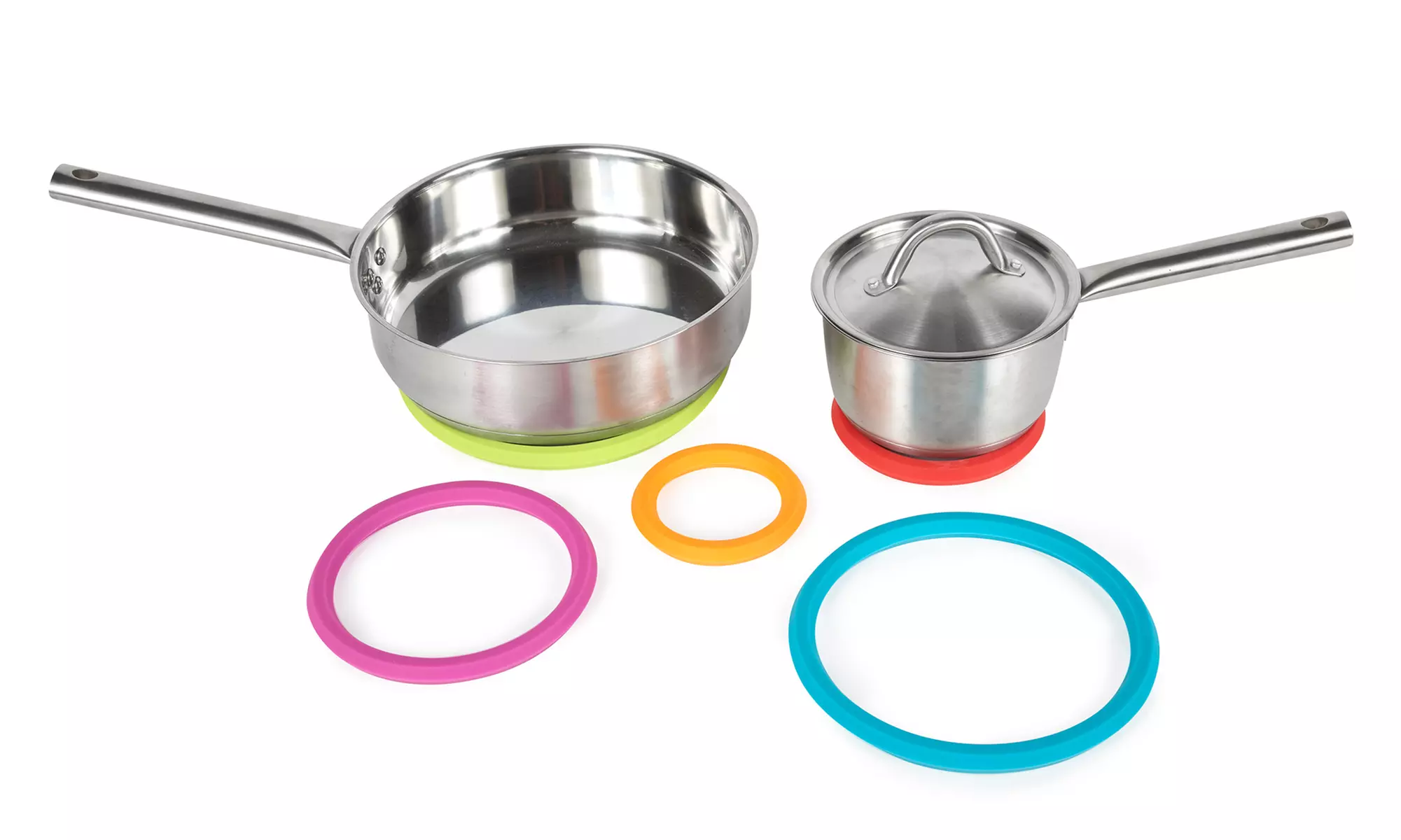 Core Kitchen Silicone Nesting Trivets (5-Piece) - Second Medium