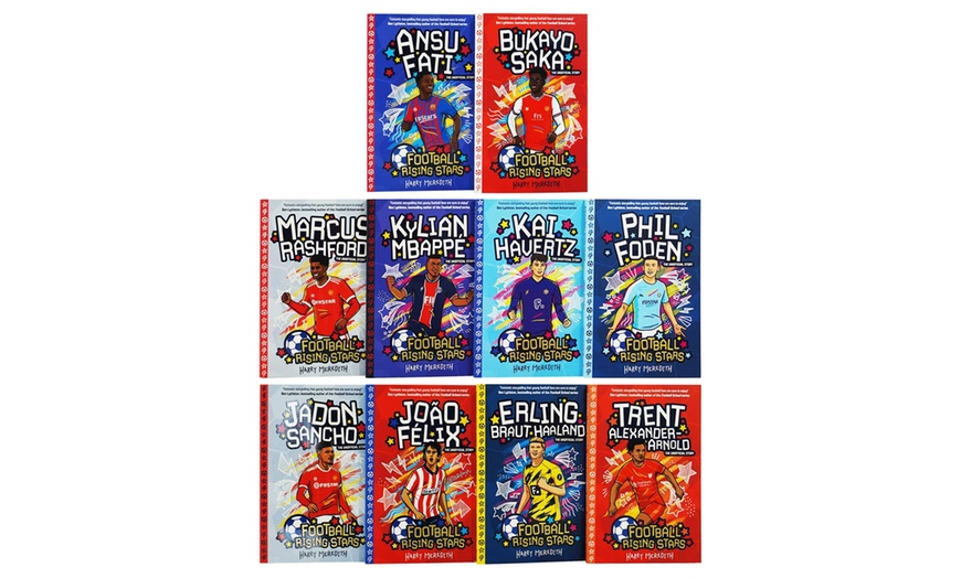 Image 2: Football Rising Stars 10 Books Box Set