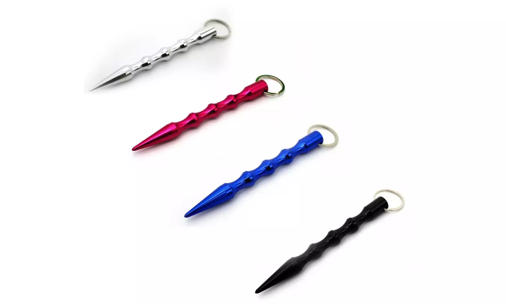 Pointed Self Defense Pencil Stick Keychain (2-Pack) - Primary Image