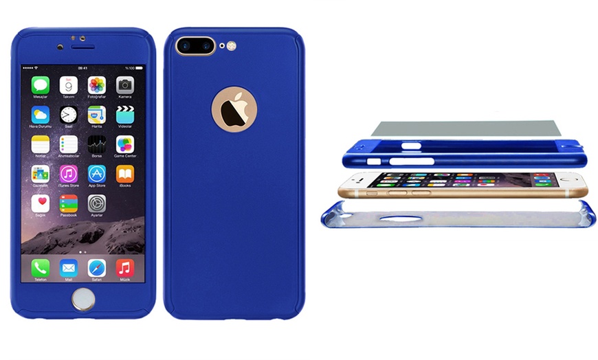 Image 4: Hybrid 360 Case for iPhone