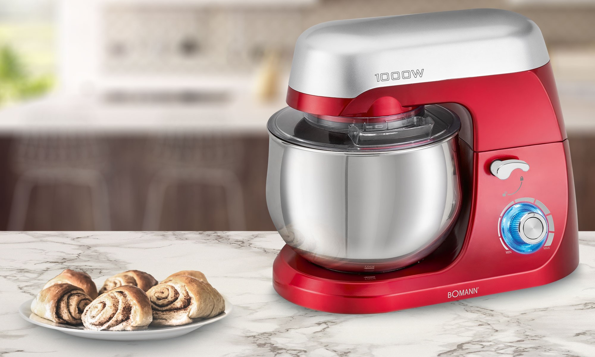 Robot de cocina Petrin multifuncional de Bomann