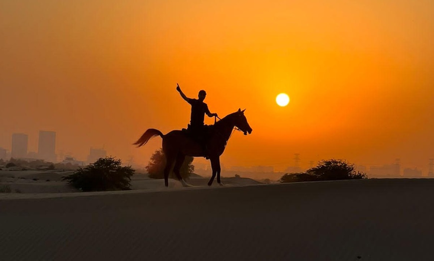 Image 1: Gallop Through the Sands with Desert Horse Riding for 1, 2, or 4