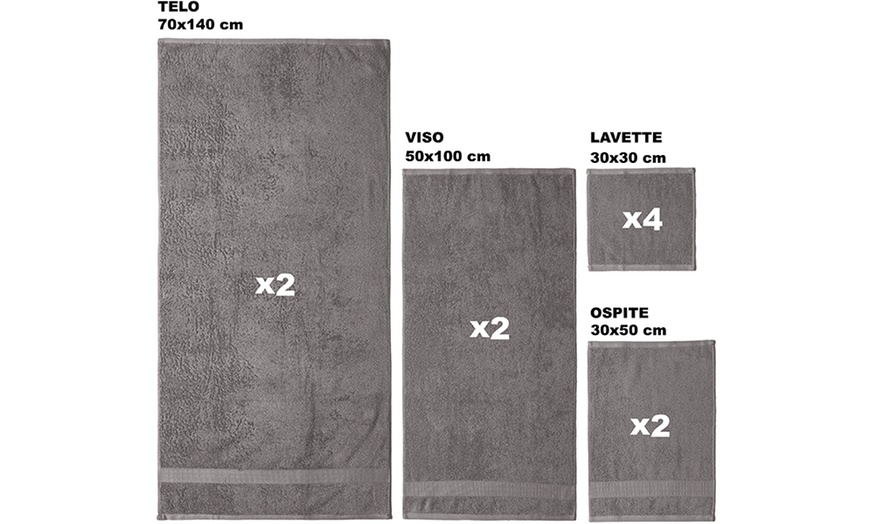 Image 9: Set de 10 serviettes éponge Bassetti