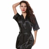 Image 3: Robe de chambre avec ceinture à nouer à la taille