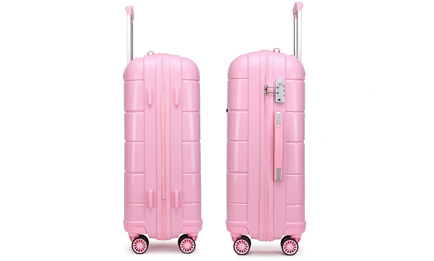 Image 17: Kono Hard Shell PP Suitcase or Set