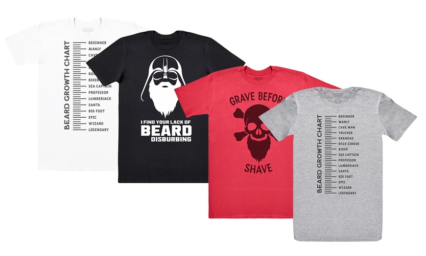 Image 1: Beard T-Shirts