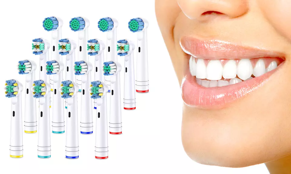16 ou 32 têtes de brosse à dents compatible Oral-B - Primary Image